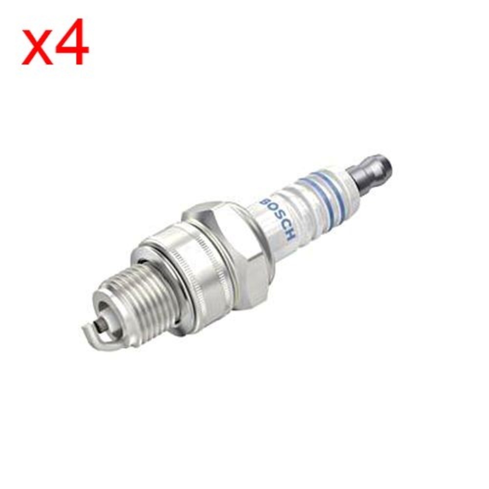 BOSCH X4 Spark Plug For RENAULT 12 89-95 0241229714