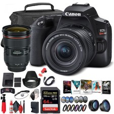 Canon EOS Rebel SL3 DSLR Camera with 18-55mm Lens Black 3453C002 Additional