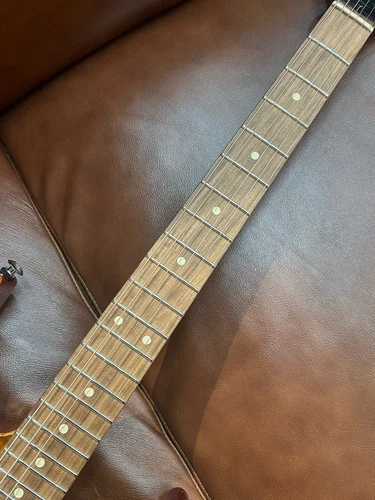 Suhr Best Grade Model Modern Custom Spalted Natural Burst Used 3.48Kg Safe deliv