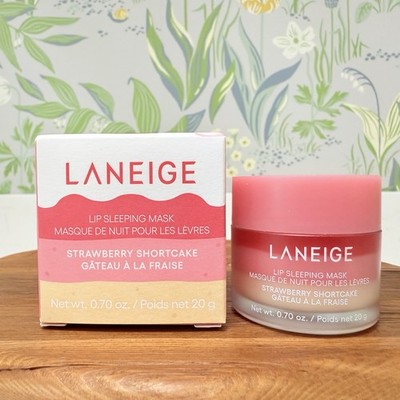 Laneige Lip Sleeping Mask STRAWBERRY SHORTCAKE 0.7oz 20g New Authentic