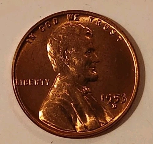 1953 D Lincoln Wheat Cent Uncirculated Penny US Coin