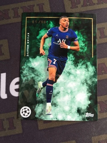 Kylian Mbapp 2021 Topps Kylian Mbapp Green
