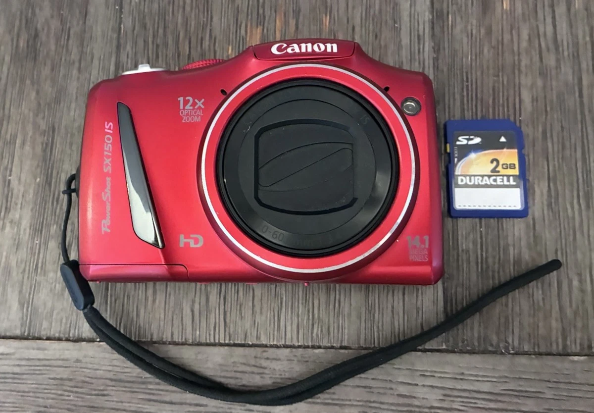 25+ Canon PowerShot SX150 IS Digital Cameras for sale | Updated