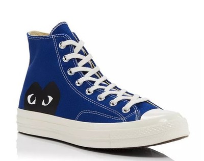 Comme Des Garcons Play x Converse Unisex Chuck Taylor High Top Sneakers 13W/11M