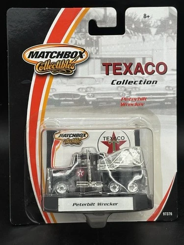 matchbox cars texaco collection peterbuilt wrecker vintage NIB sealed !!!