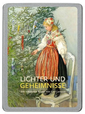 Carl Larsson | Lichter und Geheimnisse, 20 Postkarten | Postkartenbuch, -satz
