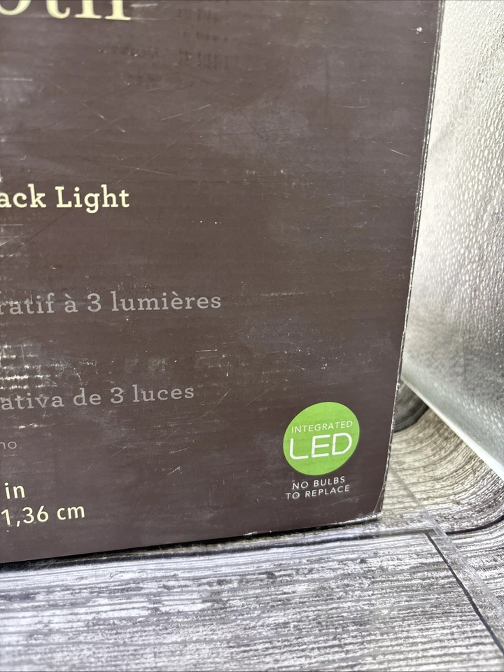 allen + roth Oakleigh, 3-Light Track Light LED, Antique Pewter Oakleigh {F5} - Image 4 of 4