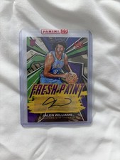2022-23 Panini Court Kings - Fresh Paint Jalen Williams #FP-JWO Ruby /99 Rookie
