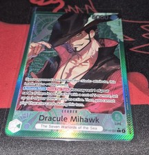Dracule Mihawk - OP14-020 (Alternate Art) OP14-020 The Azure Sea's Seven Foil