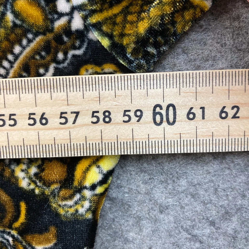 Volcom Jacket Top Womens 10 Velour Multicolour Open Front Kimono Duster 7816 - Image 3 of 4