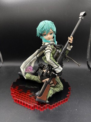 Dengeki Hobby Limited Sword Art Online SAO II SINON GGO 1/6 Scale PVC Figure