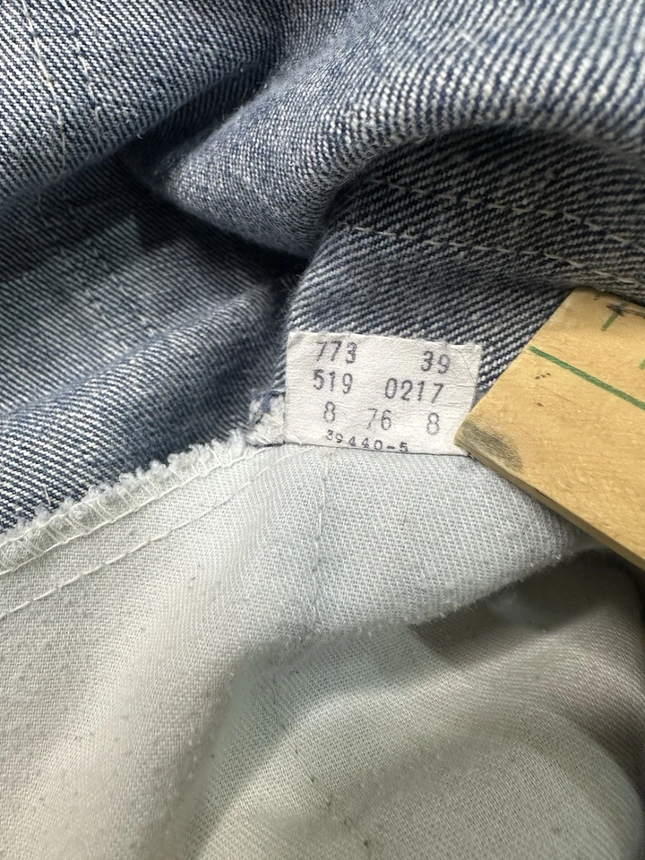 Levi’s 517 Orange Tag Jeans Size 38x30 Vintage 80’s Faded Made In USA VTG - Image 3 of 4