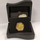 2016-W G50c 1/2 oz .9999 Gold Walking Liberty Half Dollar Centennial COA - G6078