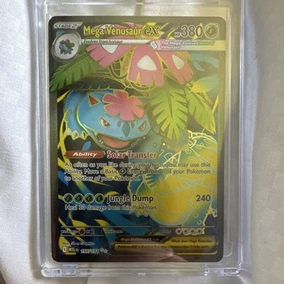 The Pokémon Company Pokemon TCG Mega Venusaur EX 155/132 Full Art Holo 230 HP