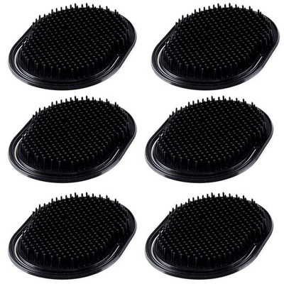 6Pcs shampoo pocket comb massage hair comb pocket palm brush comb portable