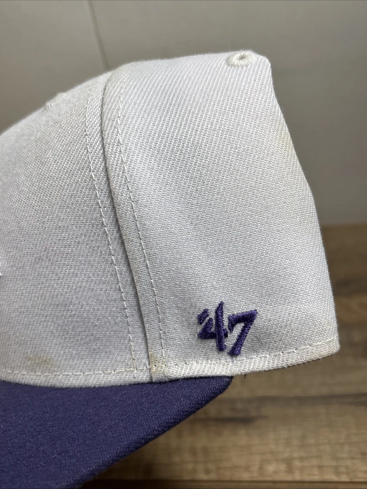 Кепка с ремешком Abilene Christian Wildcats фиолетовая '47 - Изображение 3 из 4