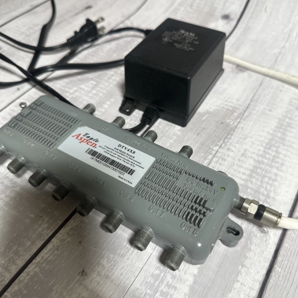 Eagle Aspen 4x8 Multi Switch DTV4X8 4 Inports 8 Outports Multi Satellite Dish - Image 4 of 4