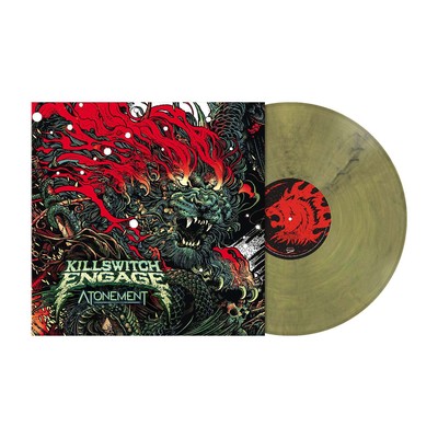 KILLSWITCH ENGAGE - Atonement - Vinyl-LP - swamp green marbled Vinyl