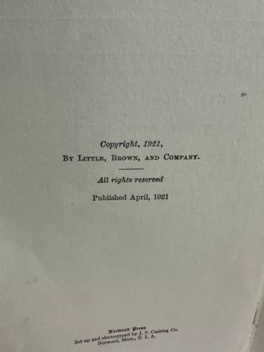 Lightfoot the deer Thornton W. Burgess Little, Brown and Co. 1st edition 1921 - 第 4 张/共 11 张