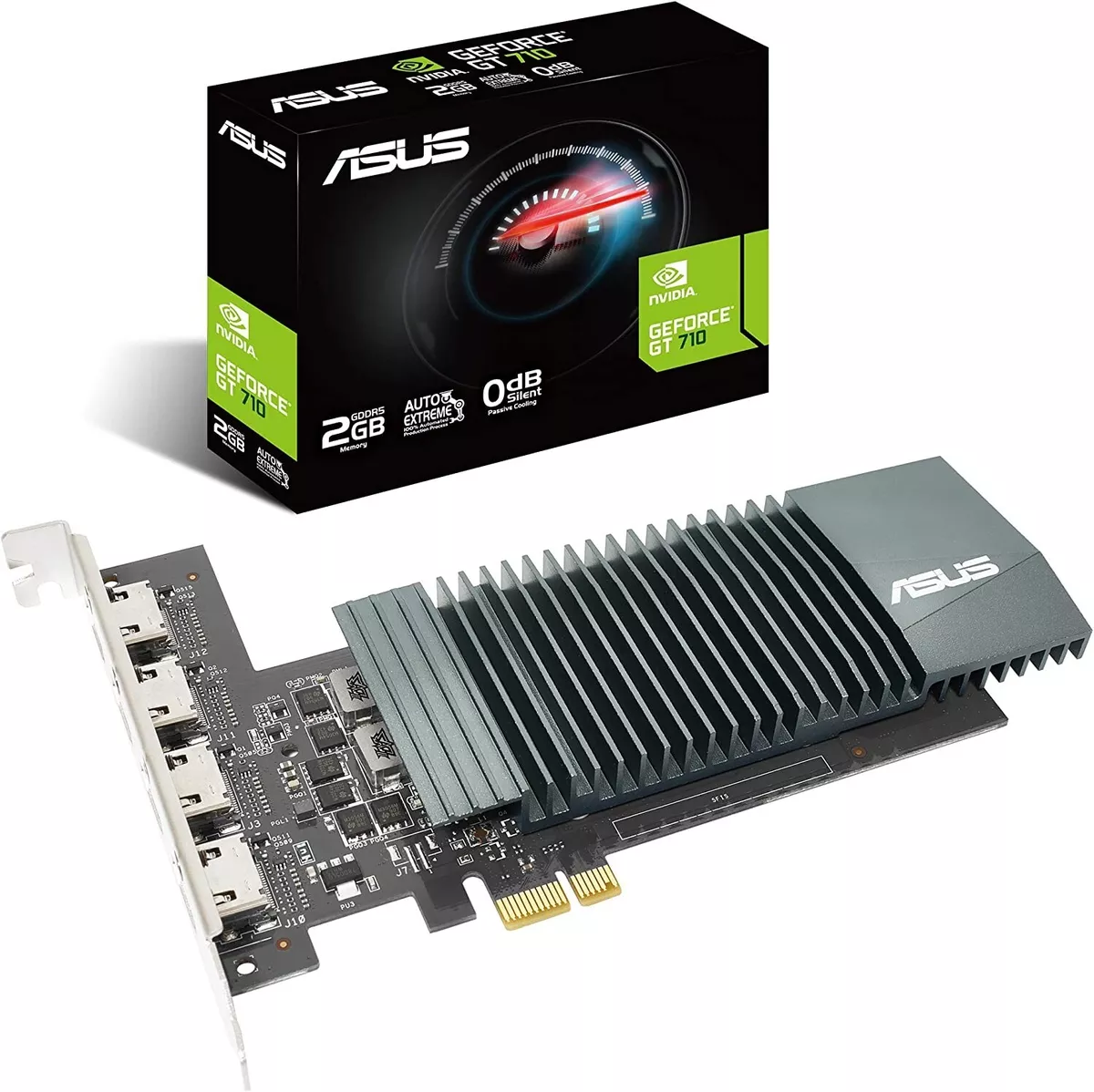 ASUS NVIDIA GeForce GT 710 Graphics Card PCIe 2.0 2GB GDDR5