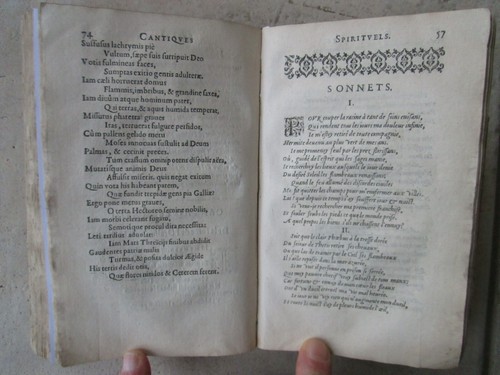 PRIVAS DE MORENNE : ORAISONS FUNEBRES ET TOMBEAUX, cantiques, quatrains, 1605. - Picture 18 of 24