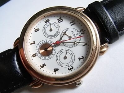 Armbanduhr FOSSIL TG 4001 Multifunction Bronze Farbe  läuft