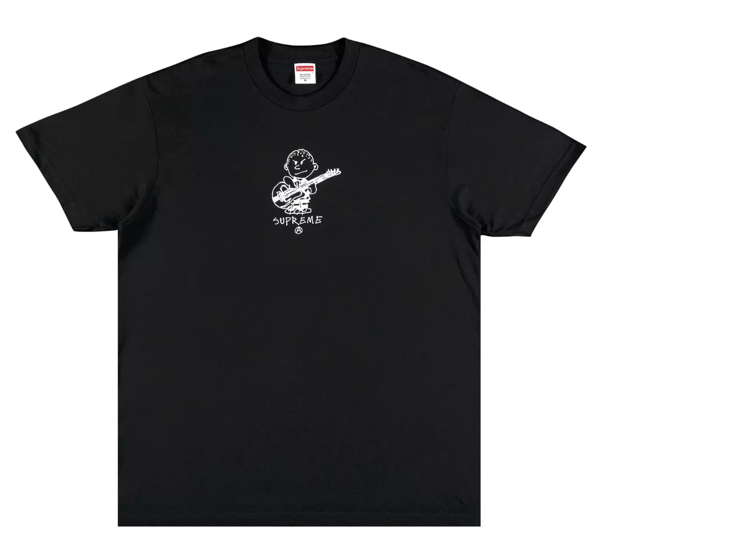 Tee shirt noir Supreme Rocker, taille XL