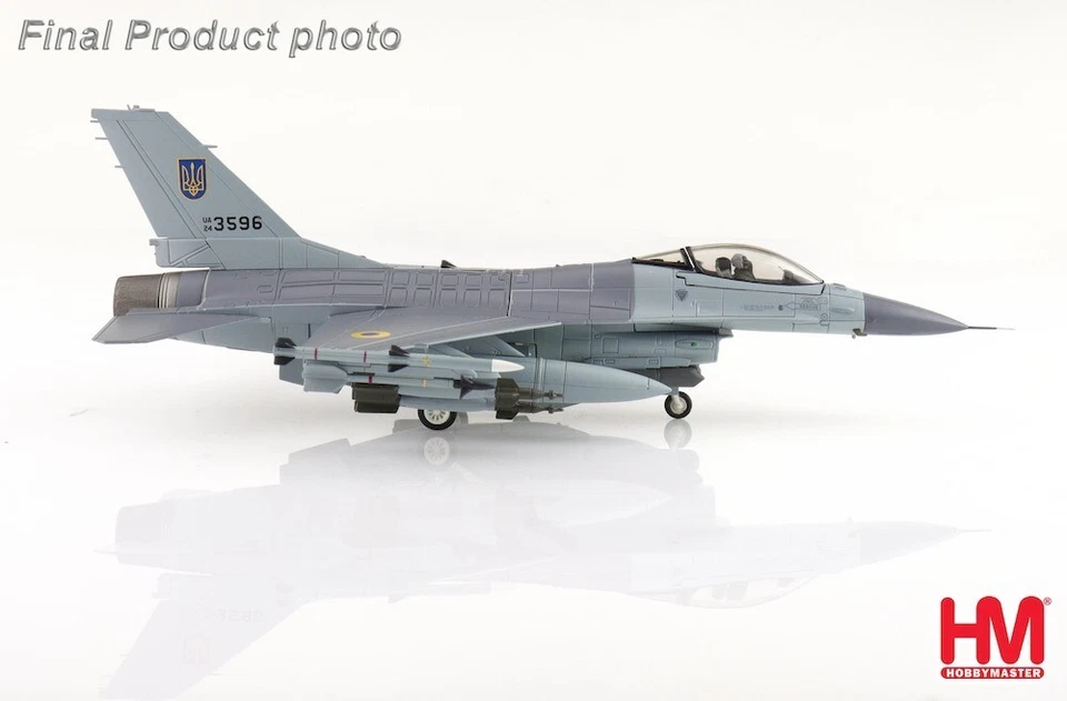 Hobby Master 1/72 HA38047 F-16AM with PIDS+ UA24-3596 Ukrainian Air Force 2024 - Immagine 4 di 4