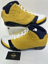 Air Jordan 23 Retro PE Marquette Player Exclusive FV1334-700 taglia 13 senza coperchio