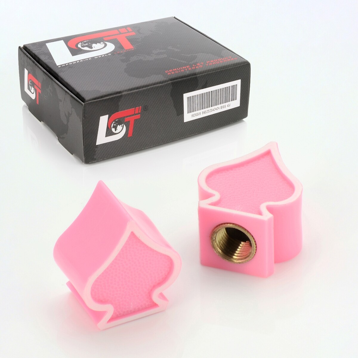 2x Valve Cap Tire Valve Cap PIK PINK for Car Truck Motorcycle Quad New