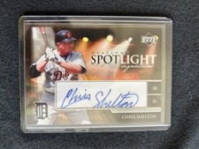 Chris Shelton Certified Autograph Signature Auto Card (Inventory #A)