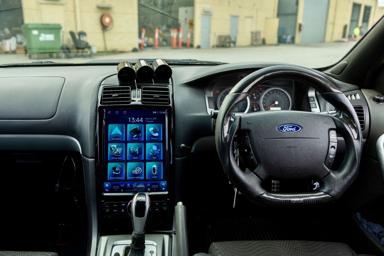 Car Stereo with SatNav for Ford BA/BF/Ghia/SX/SY Territory | V6 | 12.1" Inch