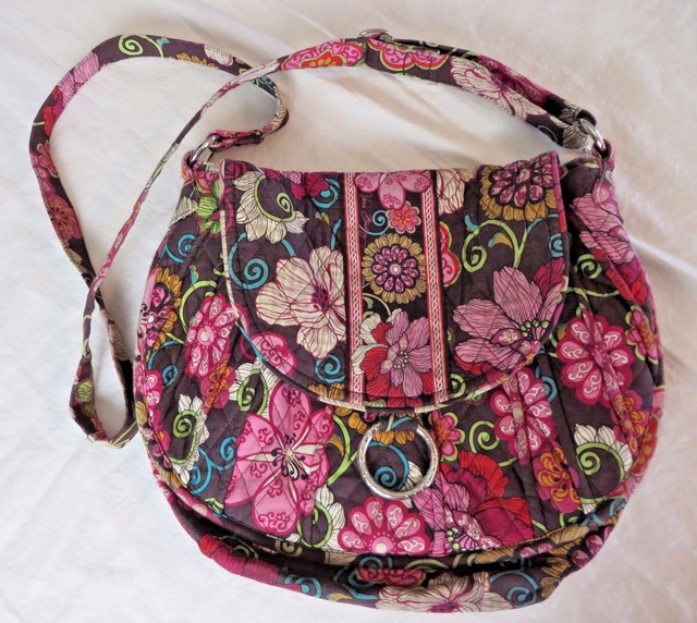 vera bradley floral purse