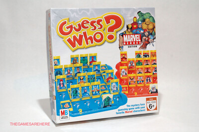 Guess Who? Marvel Heroes Edition - Milton Bradley 2006 (read description)