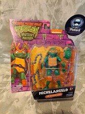 Playmates Teenage Mutant Ninja Turtles Mutant Mayhem Michelangelo Figure New