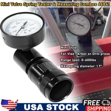 66841 Mini Valve Spring Tester and Measuring Combo Fits for Vise or Arbor Press