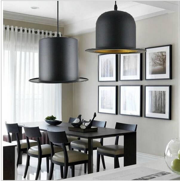 bowler hat chandelier