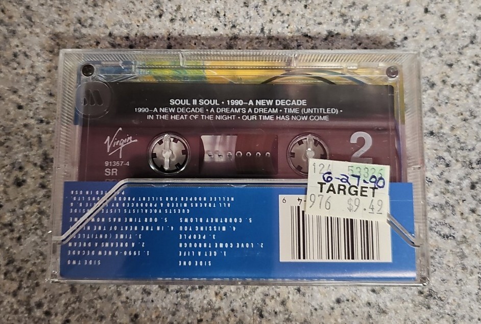 Soul II Soul［カセット］ Soul II Soul - Vol 2 1990 A New Decade Cassette SEALED w