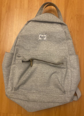 Herschel Nova Mid Volume Light Grey Crosshatch Backpack