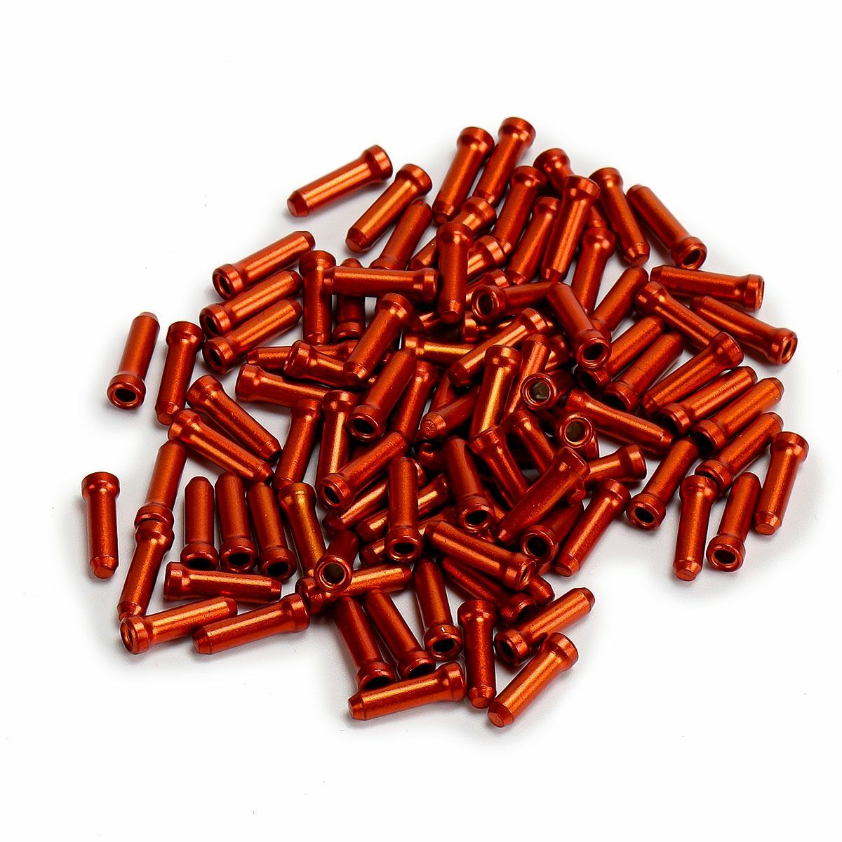 100Pcs Bicycle Wire End Caps Bike Cable Brake Derailleur Shifter Tips