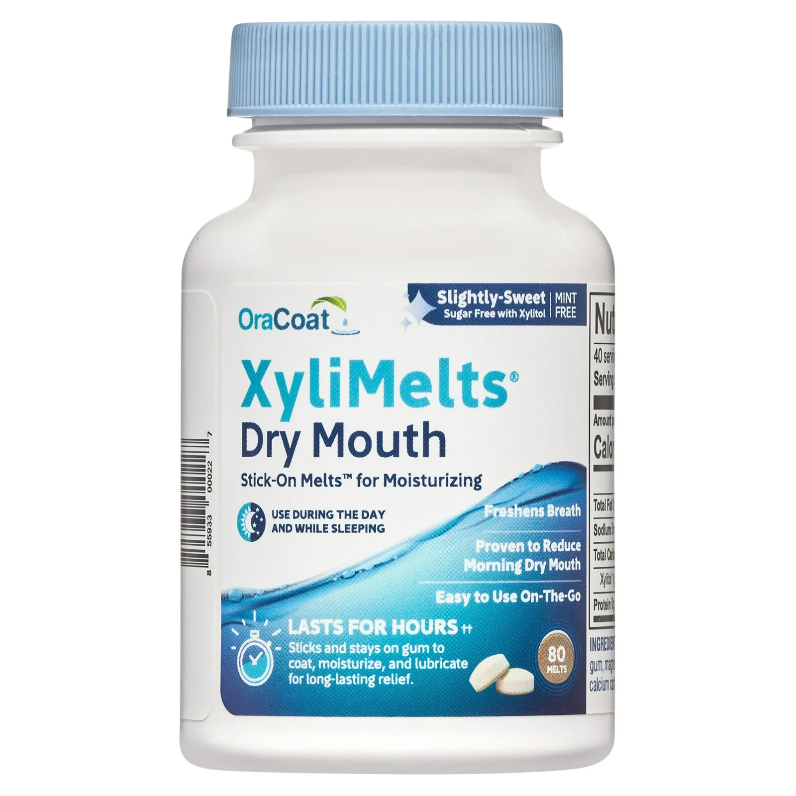 OraCoat XyliMelts for dry mouth, Mint Free, 80 ct Box eBay