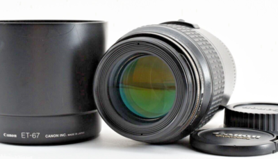 Near Mint] Canon EF 100mm F/2.8 Macro USM ULTRASONIC Lens w/Hood