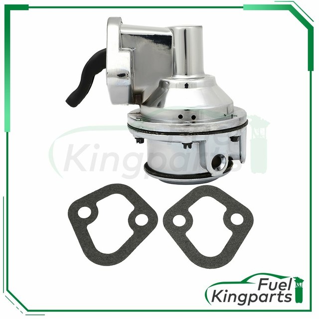 Small Block Chevy Black Fuel Pump Mechanical 80 GPH SBC 305 350 400