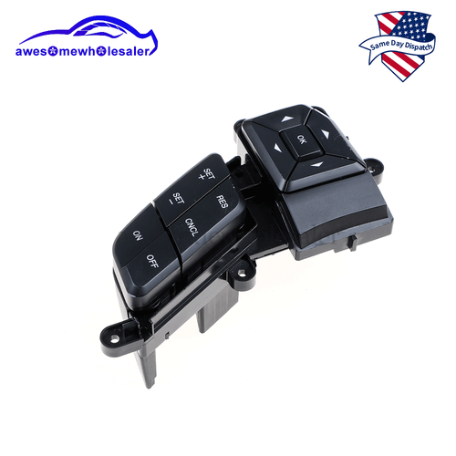 Steering Wheel Cruise Control Switch Button FL3T9E740ABW For Ford F-150 15-20 - Picture 4 of 5