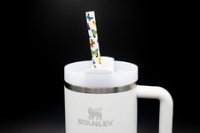 Stanley Replacement Straws, Set of 5, Butterfly, Fits 40 oz 60 oz Tumblers