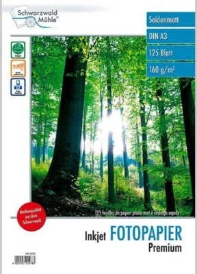 Papier photo mat A3 - 160 G - Schwarzwald Mülhe