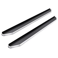 HD Ridez Flat Board 6" Polished Fit 15-26 Ford F150 SuperCrew Cab & 17-26 F250