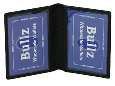 Slim Unisex Credit Card Holder Wallet RFID Signal Blocking Thin Bifold Organizer