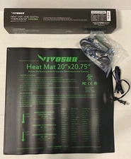 Vivosun XHC-F043 Heat Mat And Digital Thermostat Combo Germination Kit