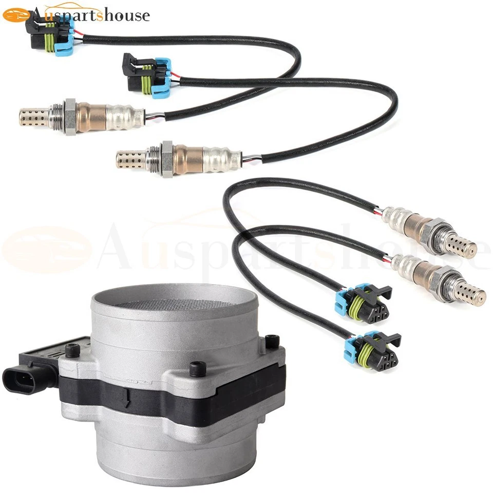 4x Sensor de oxígeno O2 y sensor de flujo de aire de masa para GMC C2500 C3500 Sierra 7,4 L 2000 Foto 2 de 4